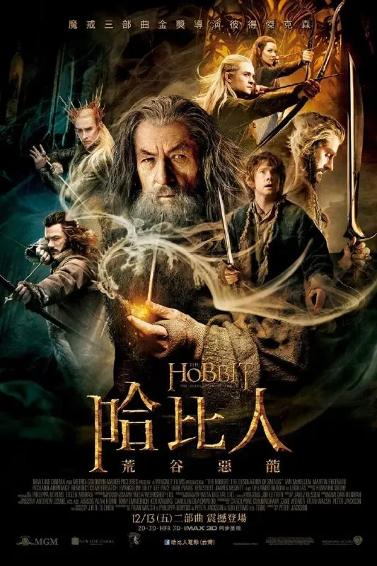 《霍比特人2：史矛革之战》（2013）[1080P][简繁英字幕]